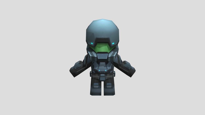 Mobile - Call Of Mini Infinity - Drillmaster 3D Model
