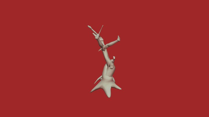 Fleshtreesmall 3D Model