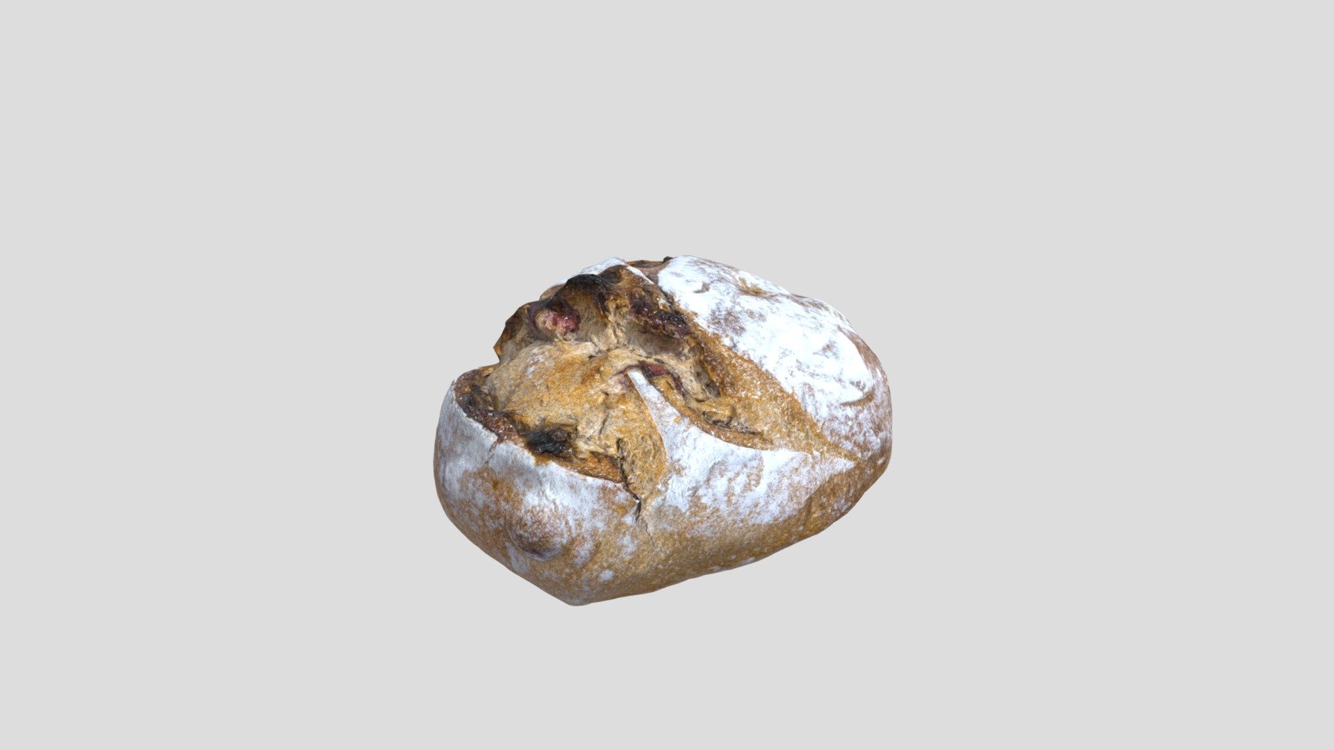 Granberry_bread - 3D model by kouitimizuno [0be8c5c] - Sketchfab