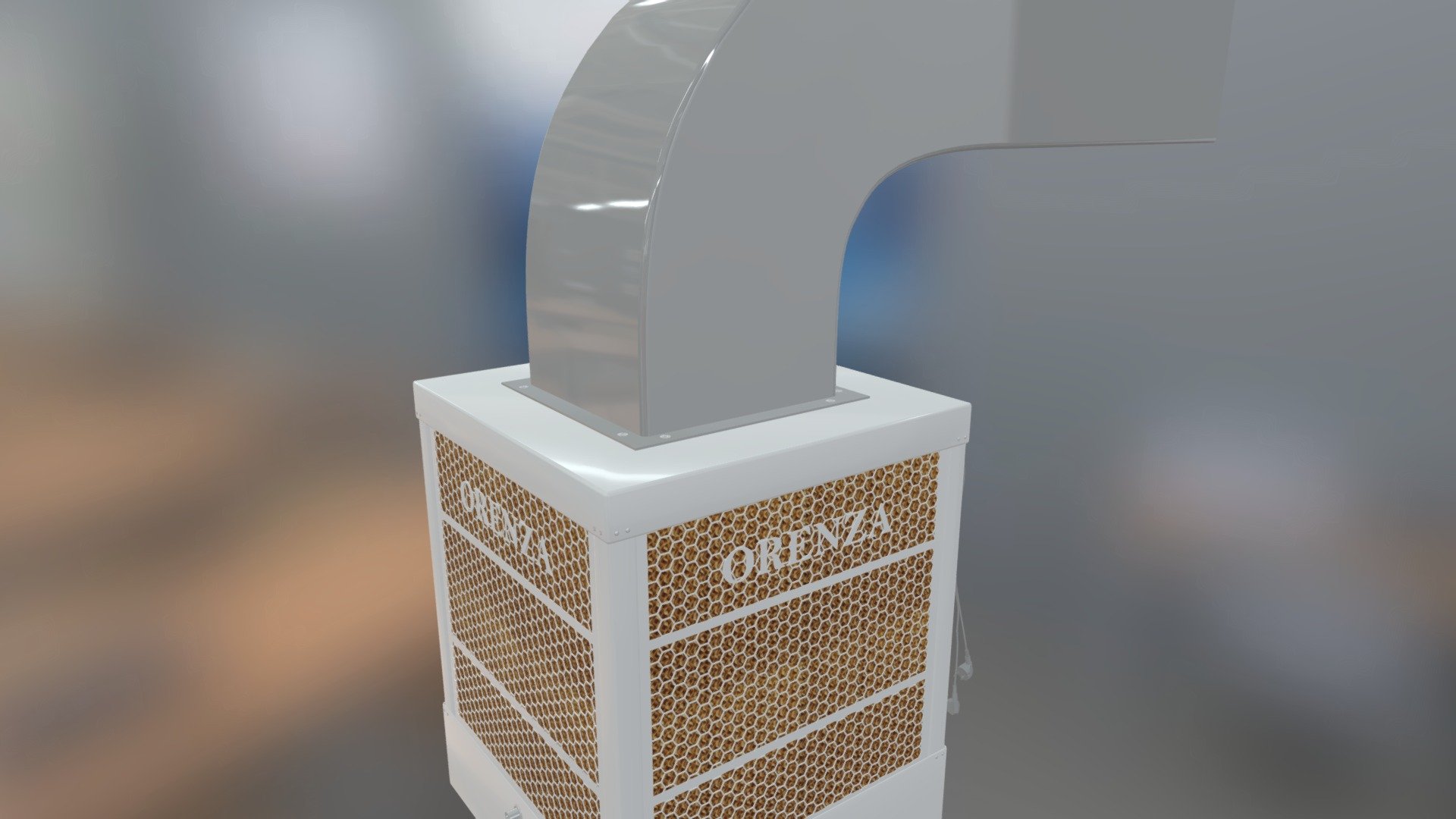 Cooler duct 3D model by sammy0811 [0be91a8] Sketchfab