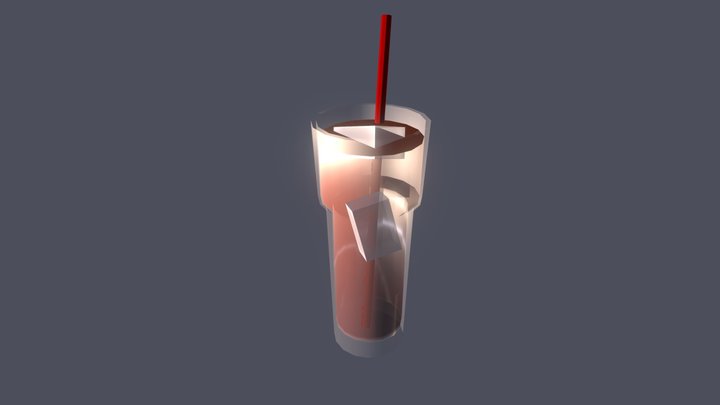 Iced Tea 3D Model
