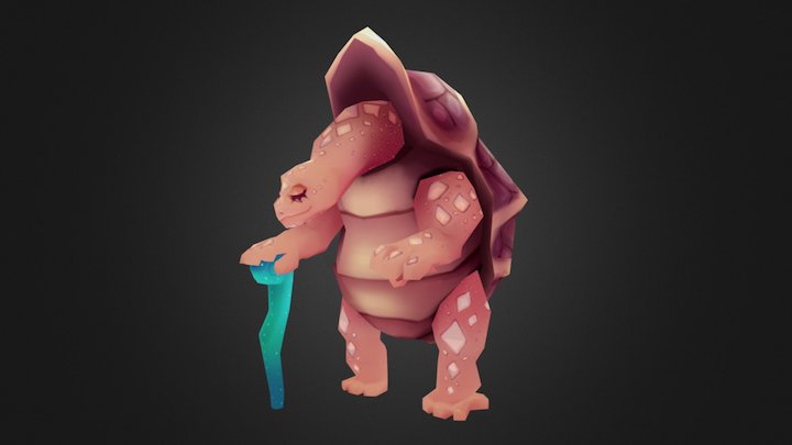 Texture Assignment - Turtle 3D Model