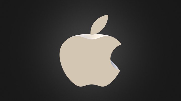 Apple 3d Logo 3D Model