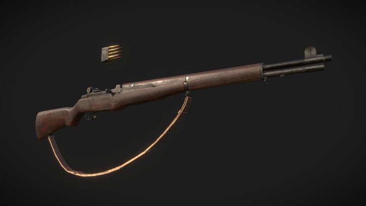 M1 Garand 3D Model