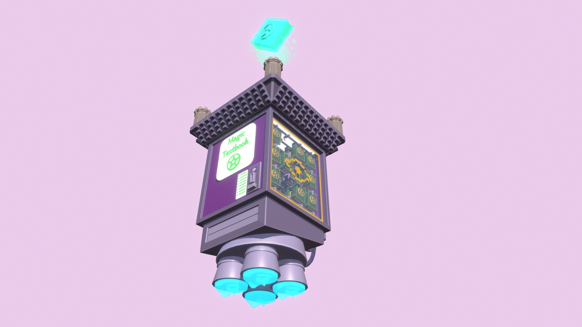 Course "3d-artist" from school XYZ. 6th homework