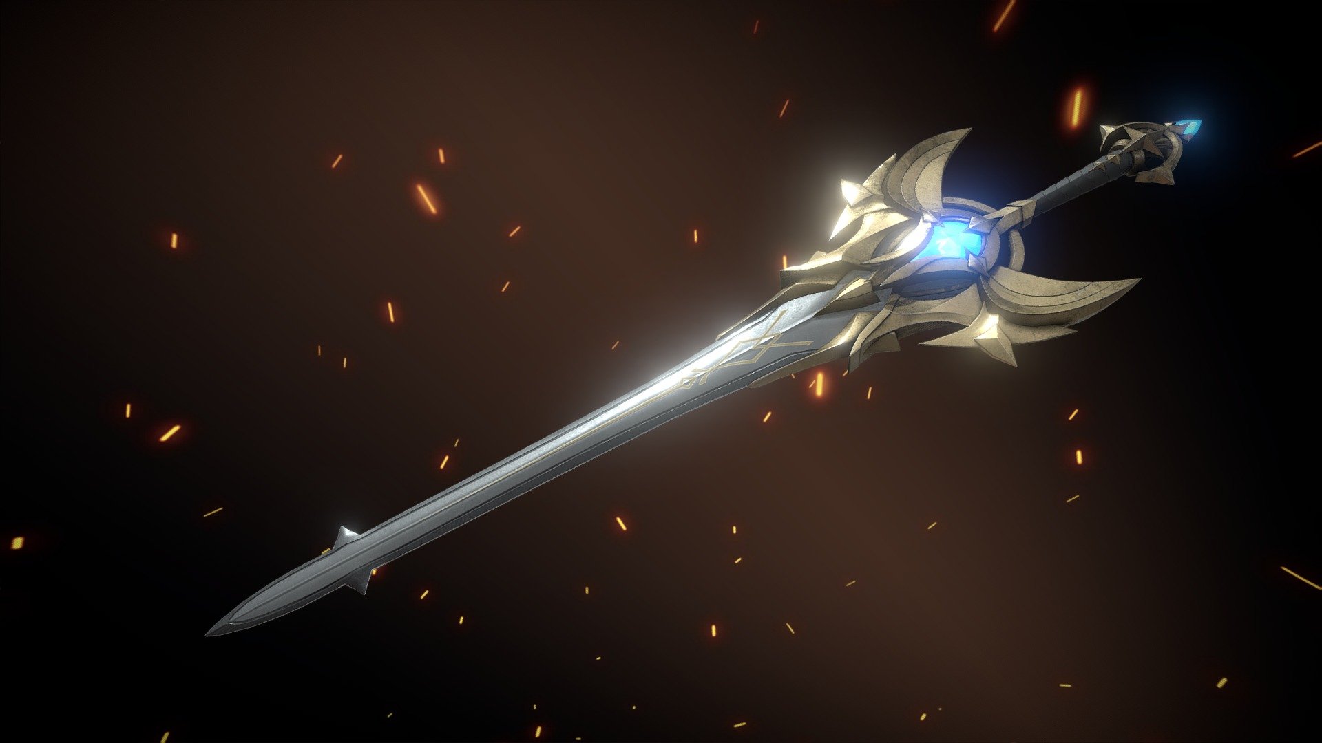 Butterfly blade - Buy Royalty Free 3D model by Art_workshop [0bed7b1 ...
