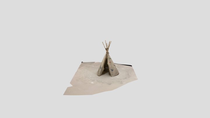 Liam- Tepee 3D Model