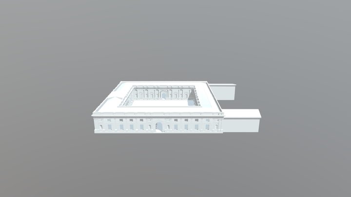 Palazzo Te Low 3D Model