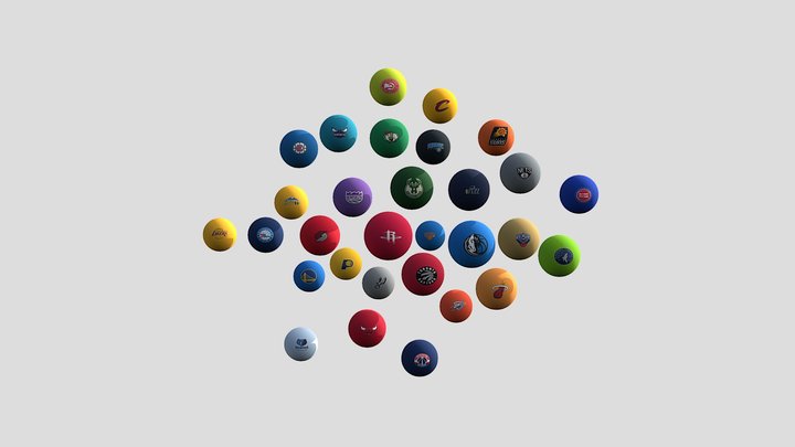 NBA Data Visualization 3D Model