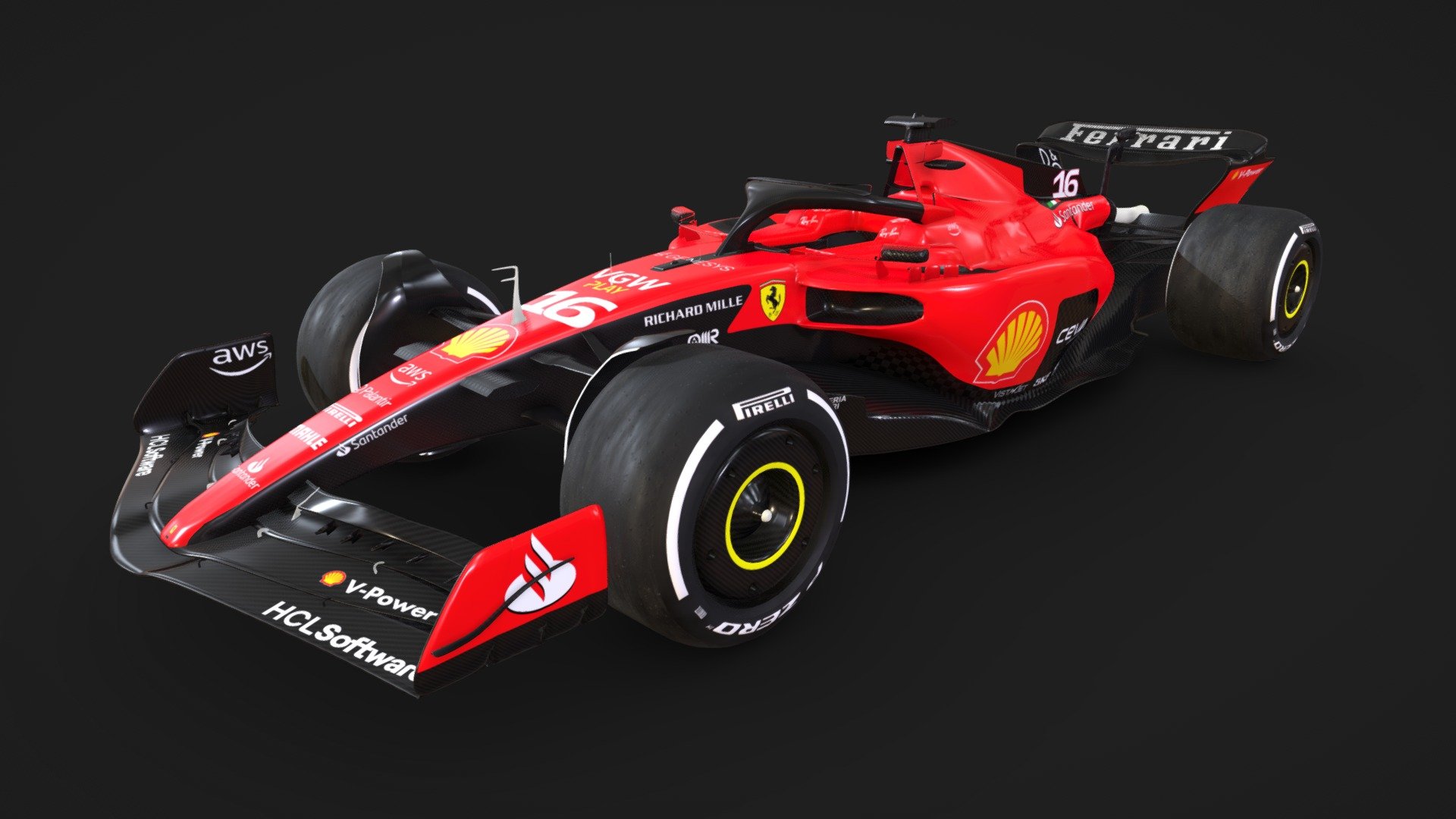 Ferrari SF23 - Buy Royalty Free 3D model by Project 212 (@P212 ...