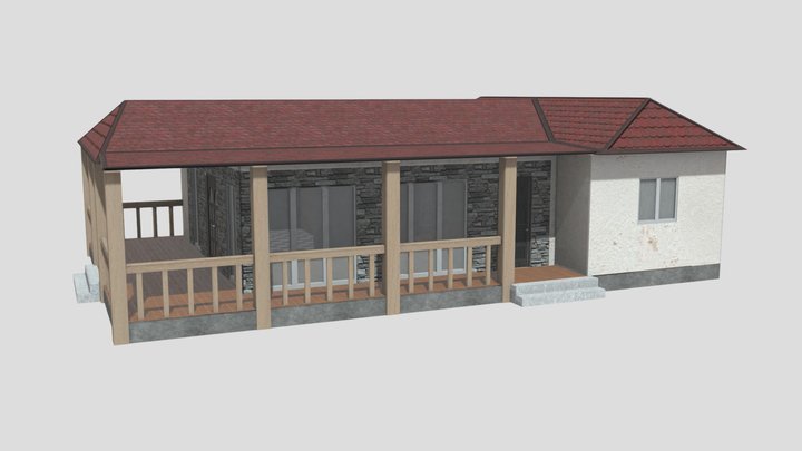 Дом 3D Model
