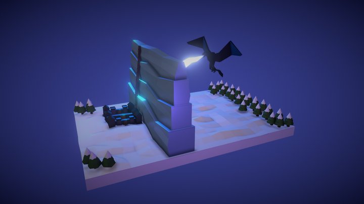 The Wall - GOT 3D Model