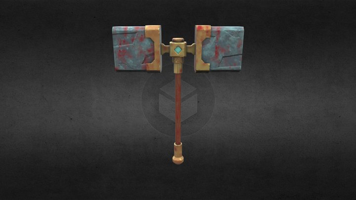 Bloody Hammer 3D Model