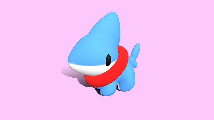 Vress the puppy shark 3D Model