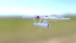 3D Model Starship ENTERPRISE 3D Model