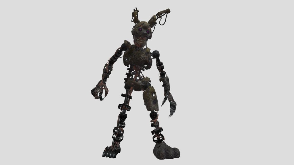 Springtrap - A 3D model collection by CristianR2011 - Sketchfab