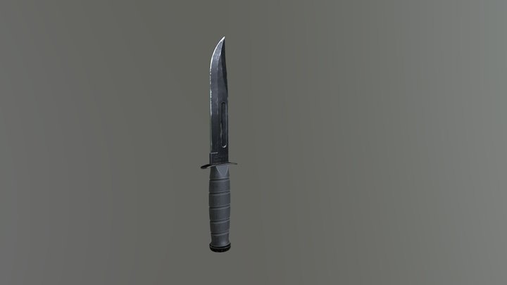Knife Assets 3D Model