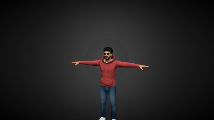 Sharukhan male 3D Model