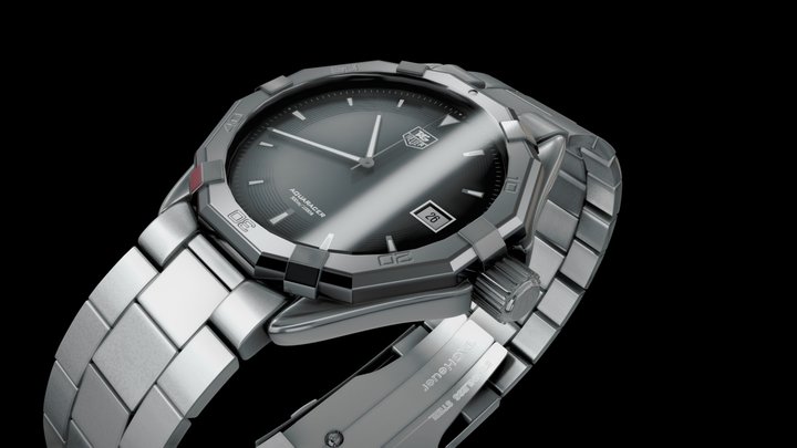 Tag Heuer™ | Aquaracer™ 3D Model