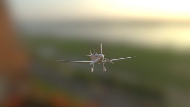 Spitfire 3D Model