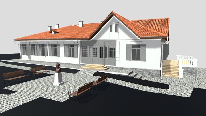 Casa Memoriala Duiliu Zamfirescu 3D Model