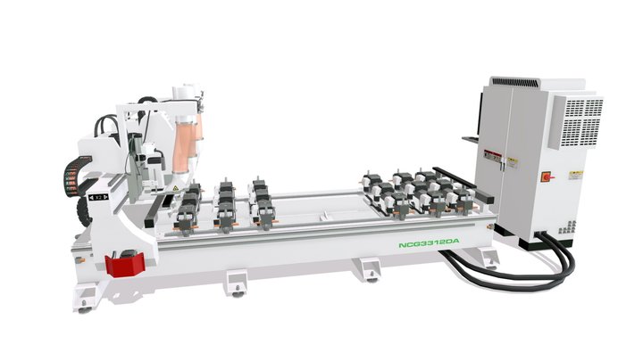 NCG3312DA mashine tool 3D Model