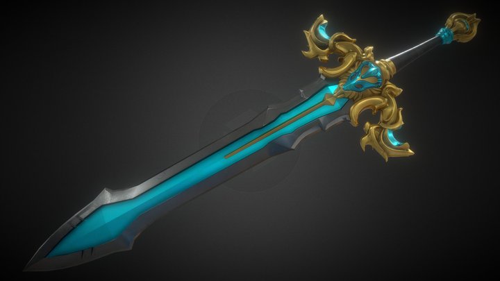 Aetheric Blade 3D Model