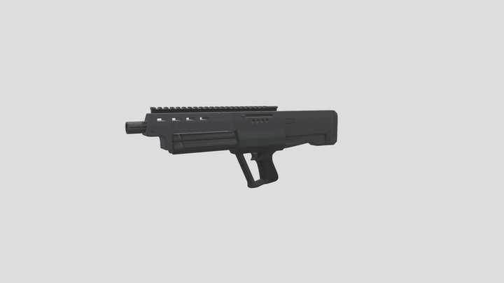 Gun based on TS12 3D Model