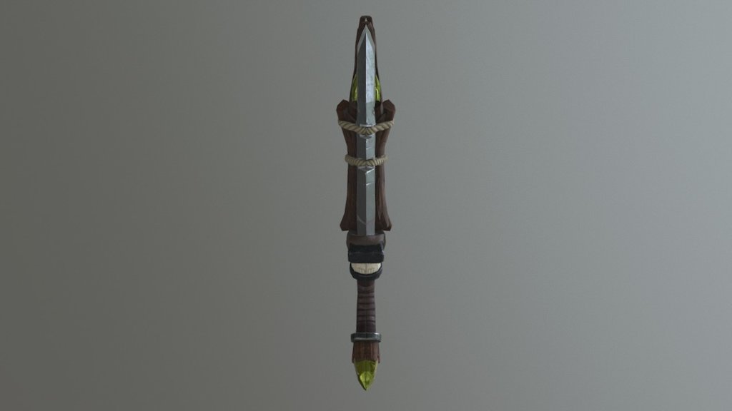Shaman Blade Substance Painter - 3D model by Lukasz (@lukaszmdx