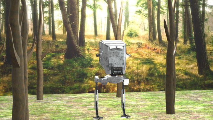 ATST Walker 3D Model