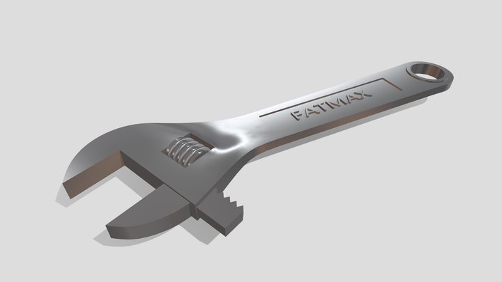 Adjustable Spanner/wrench 3D Model