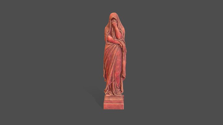 Weeping Caryatid 3D Model