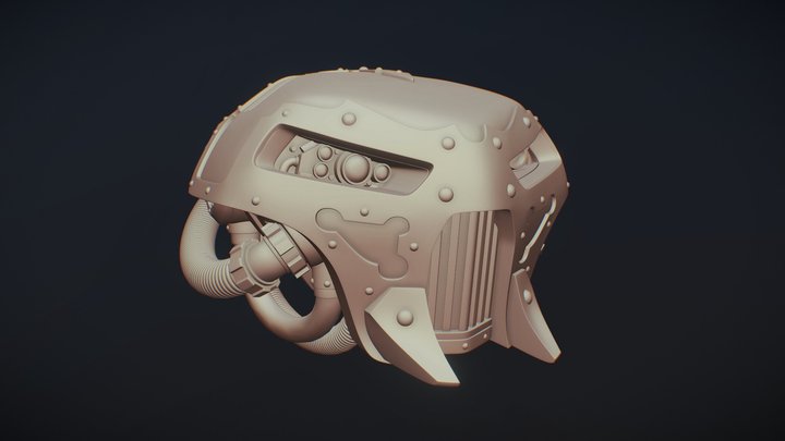 Reaver Titan Head