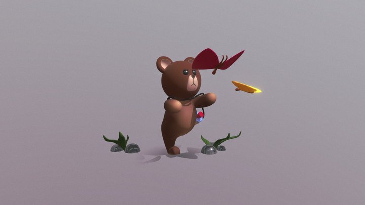 Teddy bear 3D Model