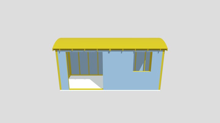 Shepherds Hut 3D Model