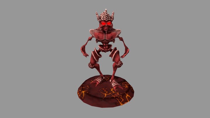 D028 Minion 3D Model