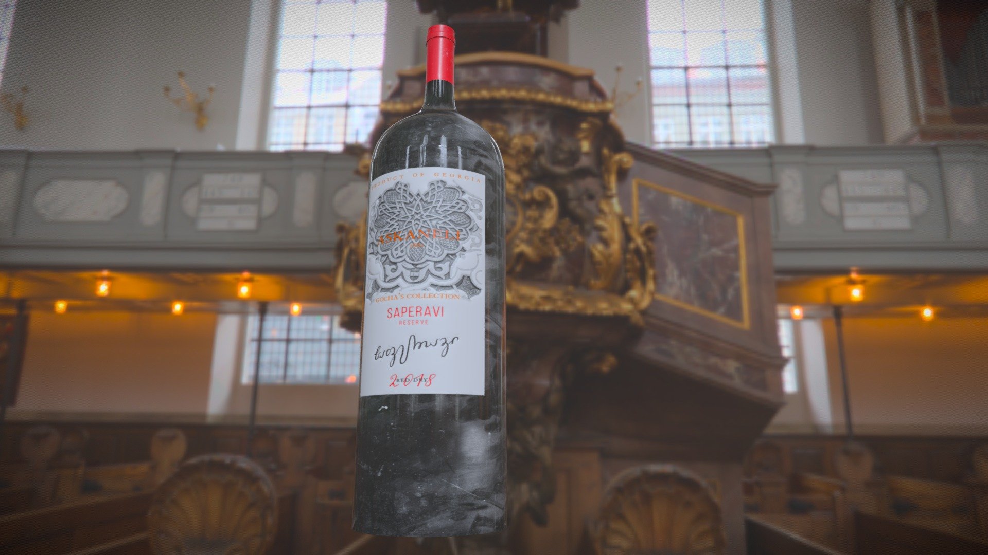 Wine Bottle - Saperavi Askaneli Brothers