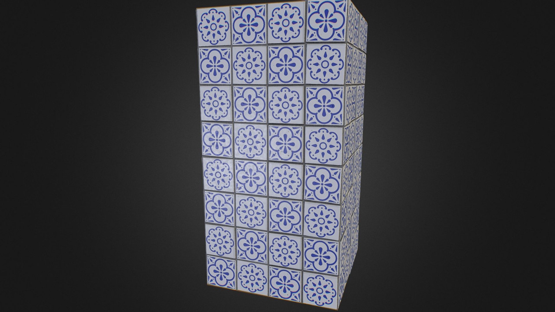 Seamless Portuguese Tile Texture 1
