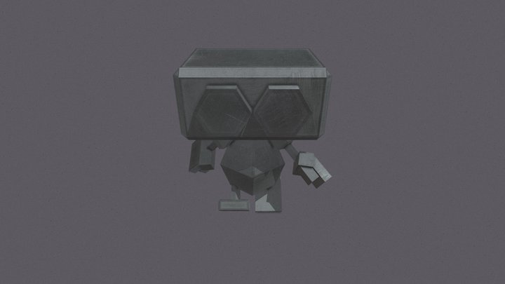 Small Robot 3D Model
