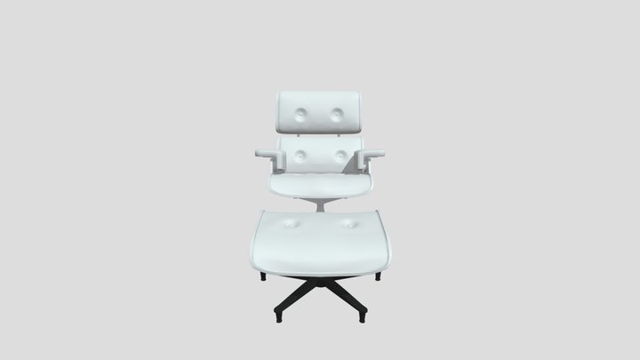 Eames- Lounge_ Chair 3D Model