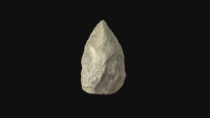 Bifaz Paleolítico (Altorricón) 3D Model