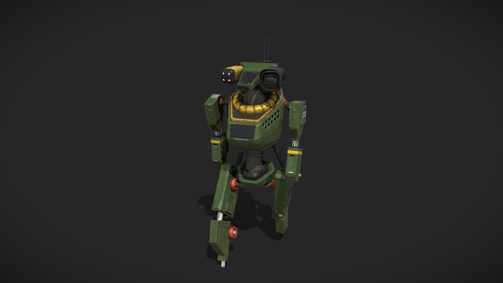 Juggernaut Humanoid Robot - 3D model by alfordkyler [0bfbf30] - Sketchfab