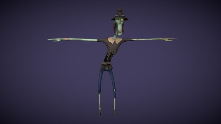 Zombie2 3D Model