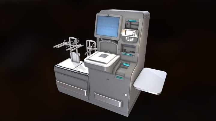 Mueble caja supermercado tripo – Modello 3D gratuito STL