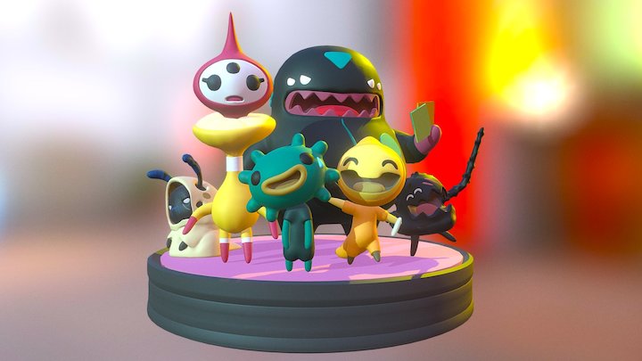 Krrpk 3D Model