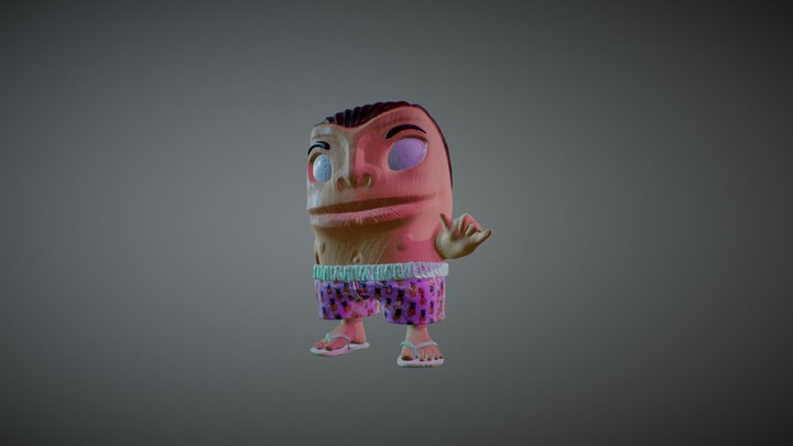 Tiki 3D Model