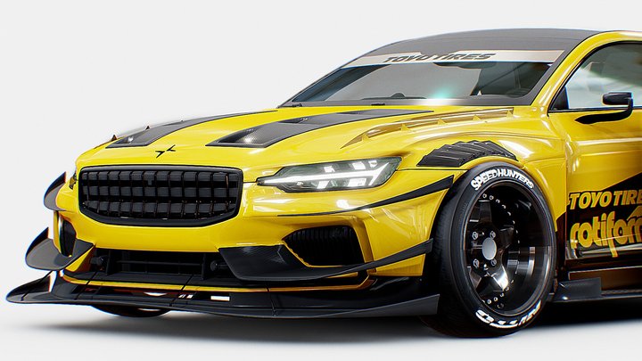 Volvo Polestar K.S 2020 | www.vecarz.com – Modèle 3D gratuit STL