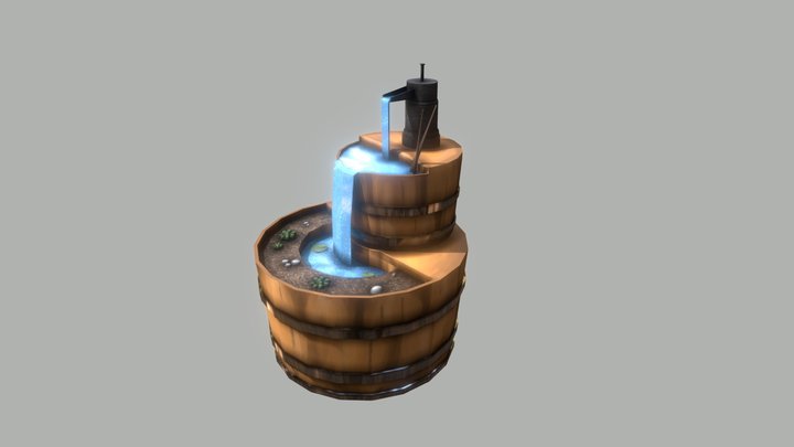 Barrel2 3D Model