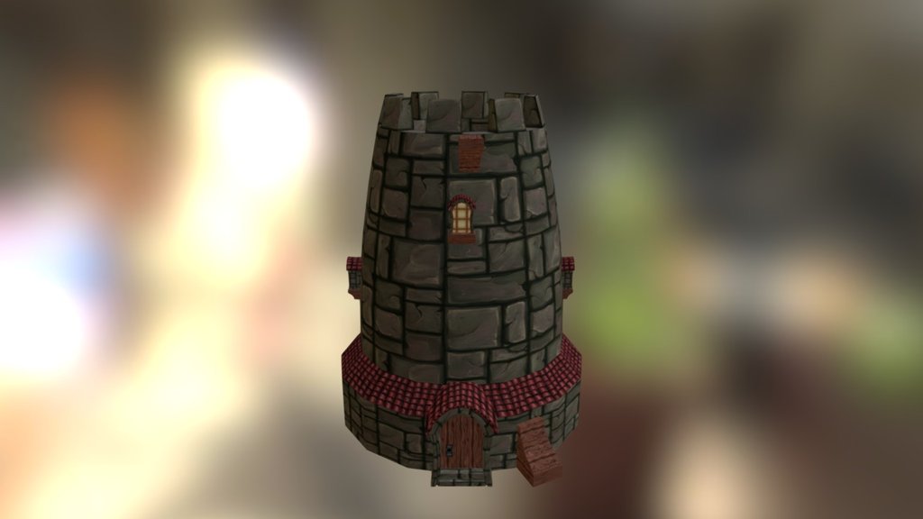 Torre mediaval - 3D model by sebasfunn [0bfdead] - Sketchfab