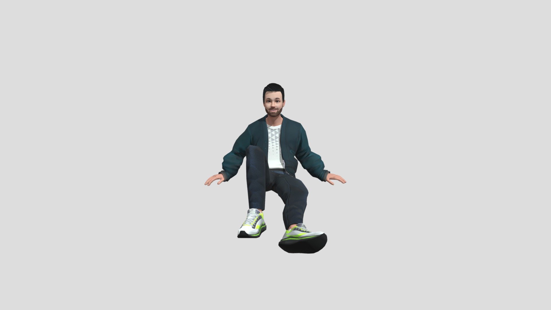 Alex Sitting - 3D model by 2zrostudios (@web2zro) [0bfe8b7] - Sketchfab